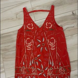 Free People mini embellished dress